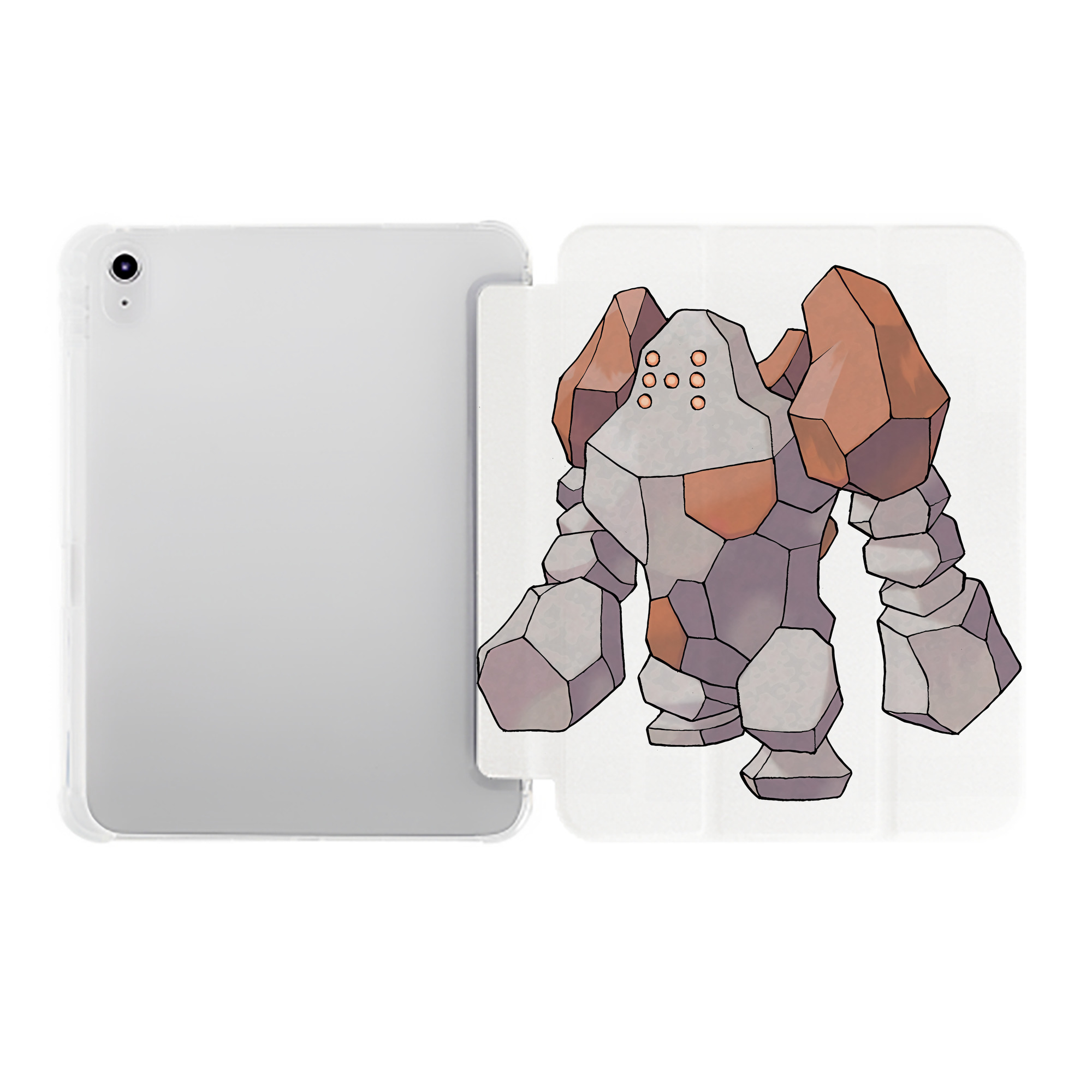 （画像用） ポケットモンスター Pokémon IPad ケース ペン収納付き 三つ折りスタンド PUレザー×シリコン 対応機種9.5/10.5/10.9インチ